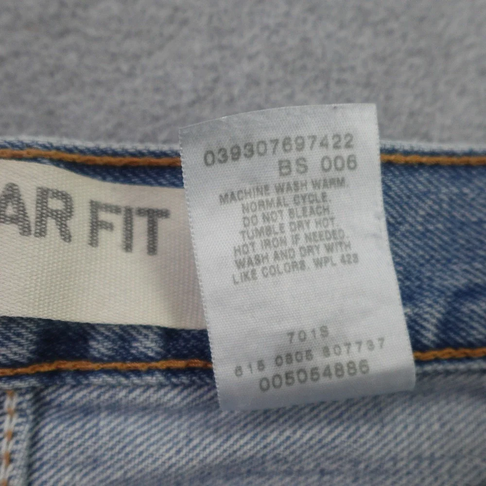 Levi's‎ 505 Jeans Mens 36x30 Light Wash Regular Fit Straight Leg Denim